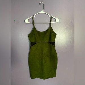 Olive Green Dress